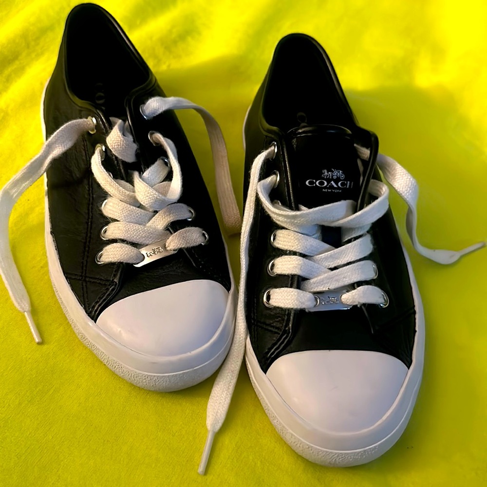 Coach Leather Sneakers size 6.5